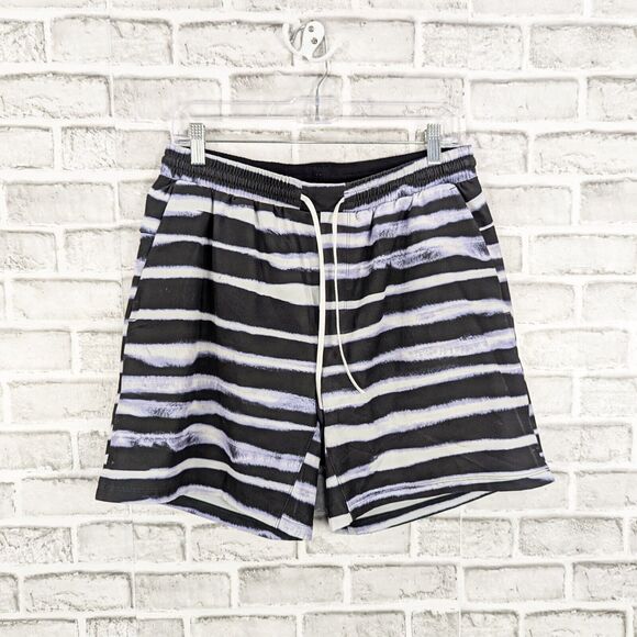 Lululemon Men's Pool Shorts Striped size Large - Picture 1 of 7